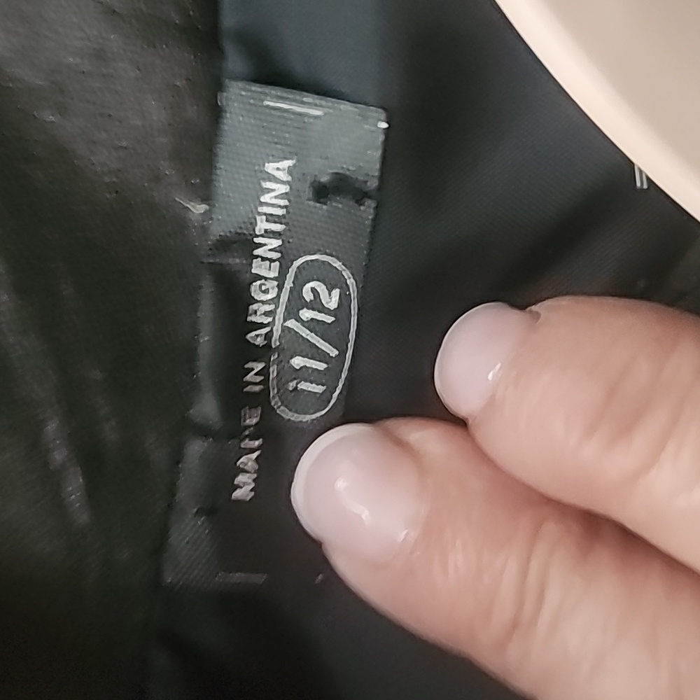 Marco Moroni Black 100%  Leather Jacket.Made In Argentina. - Picture 12 of 12